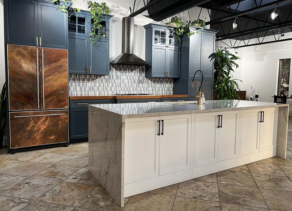 FullSizeRender Kitchen island and cupboards