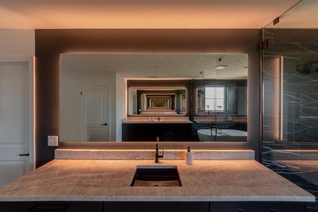 Bathroom counter top