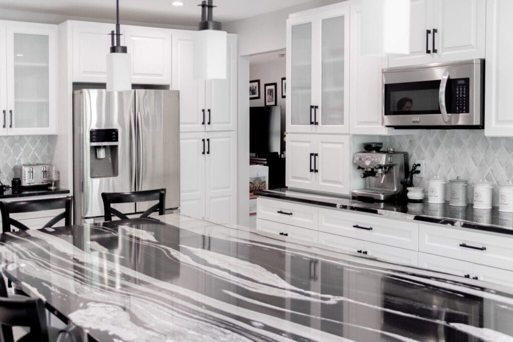 Kitchen counter top